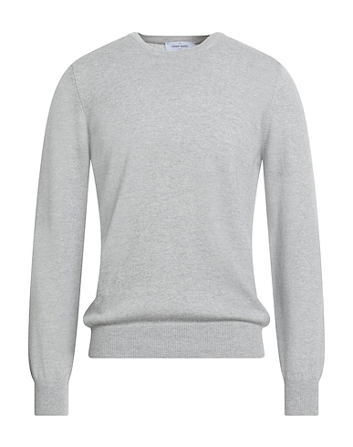 GRAN SASSO Pullover Grigio chiaro 80% Lana Vergine, 10% Viscosa, 10% Cachemire