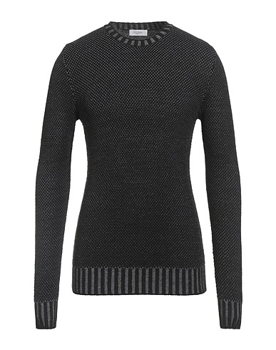 BECOME Sweater Black 60% Acrylic, 30% Merino Wool, 5% Wool, 5% Viscose