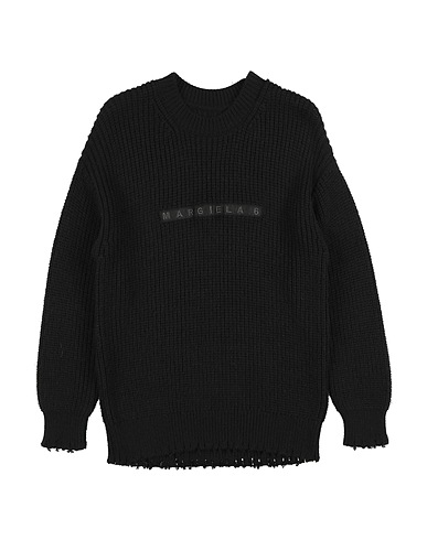 MM6 MAISON MARGIELA Pullover Nero 50% Acrilico, 50% Lana