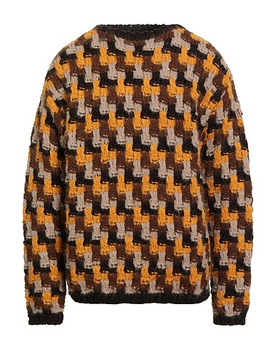 MONCLER GRENOBLE Sweater Brown 49% Alpaca wool, 41% Wool, 10% Polyamide