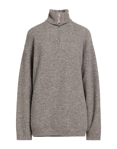 BARENA Polo neck Grey 65% Alpaca wool, 25% Polyamide, 10% Merino Wool