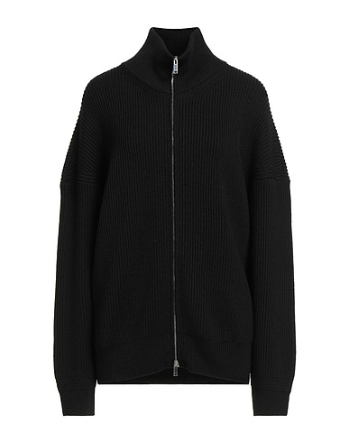 BARENA Cardigan Black 100% Merino Wool