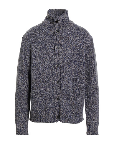 BARENA Cardigan Blue 50% Merino Wool, 50% Alpaca wool