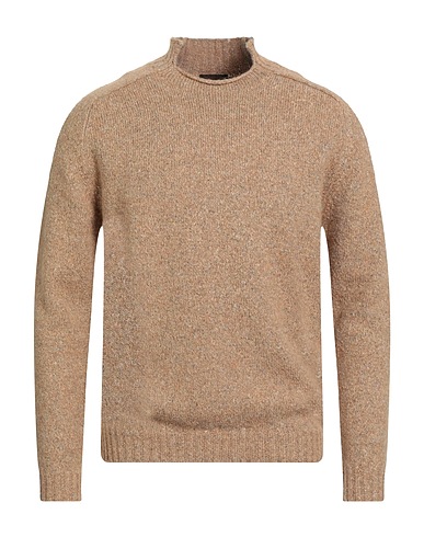 MARKUP Jumper Beige 27% Polyester, 25% Recycled polyester, 22% Acrylic, 19% Cotton, 7% Wool