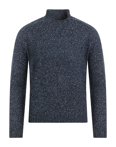 MARKUP Jumper Navy blue 27% Polyester, 25% Recycled polyester, 22% Acrylic, 19% Cotton, 7% Wool