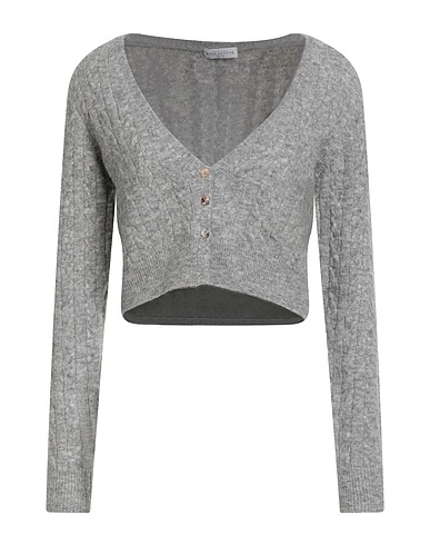 BALLANTYNE Cardigan Grigio 32% Lana, 32% Lana di alpaca, 30% Poliammide, 6% Elastan