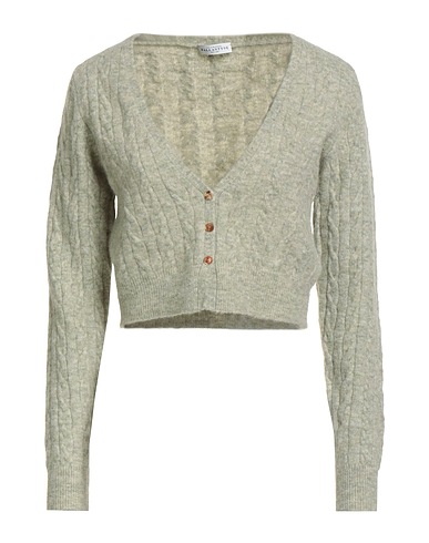 BALLANTYNE Cardigan Sage green 32% Wool, 32% Alpaca wool, 30% Polyamide, 6% Elastane