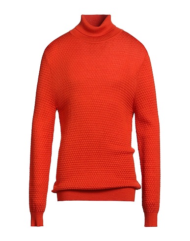 PHILOTINTO Turtleneck Orange 50% Wool, 50% Acrylic