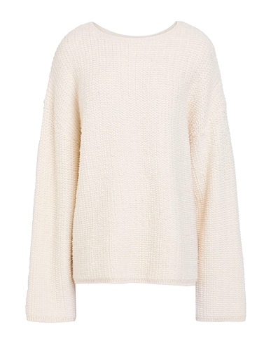 LISA YANG Cashmere jumper Ivory 100% Cashmere