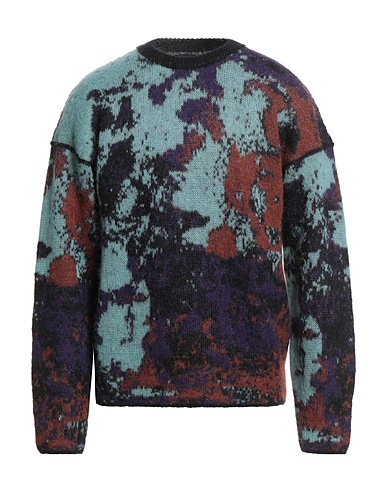 ISABEL BENENATO Jumper Turquoise 35% Mohair wool, 35% Alpaca wool, 30% Polyamide