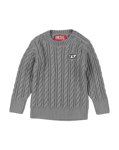 DIESEL Sweater Grey 100% Cotton