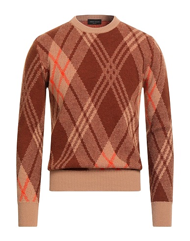 ROBERTO COLLINA Jumper Camel 100% Wool
