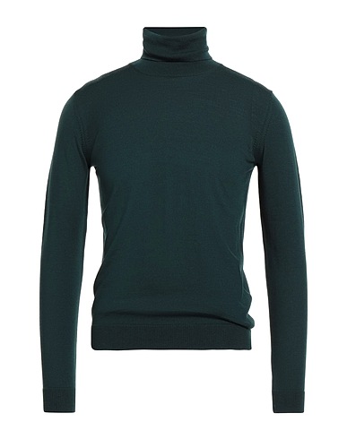 ROBERTO COLLINA Dolcevita Verde scuro 100% Lana Merino