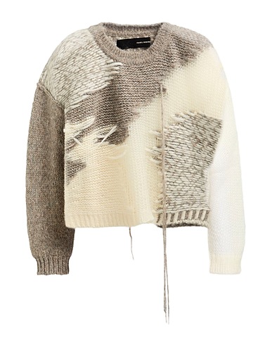 ISABEL BENENATO Jumper Ivory 59% Alpaca wool, 23% Polyamide, 9% Mohair wool, 9% Wool