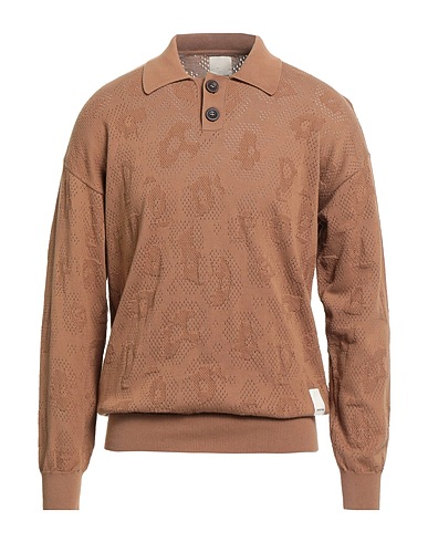 EMPORIO ARMANI Sweater Brown 100% Cotton