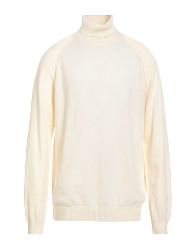LIU •JO MAN Polo neck Ivory 90% Wool, 10% Cashmere