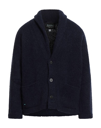 ALANUI Cardigan Navy blue 90% Cashmere, 10% Silk