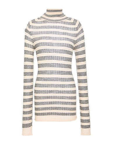 ALYSI Polo neck Cream 45% Acrylic, 37% Alpaca wool, 18% Merino Wool