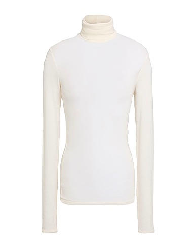ALYSI T-shirt Ivory 65% Viscose, 29% Wool, 6% Elastane