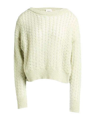 ALYSI Sweater Sage green 50% Alpaca wool, 50% Polyamide