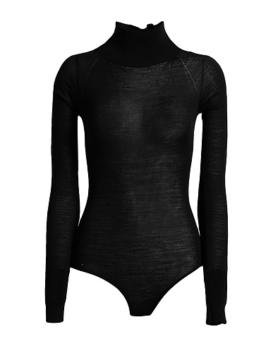 ALAÏA トップス ブラック ウール 100%
