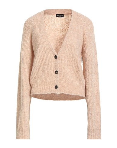 ROBERTO COLLINA Strickjacke Beige 75% Baby alpakawolle, 25% Recyceltes nylon