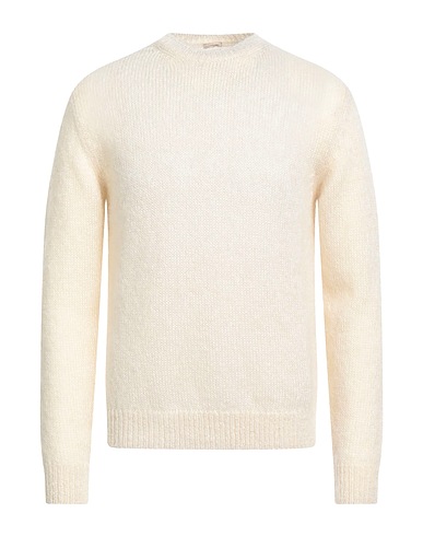 MASSIMO ALBA Pullover Panna 70% Lana mohair, 30% Seta