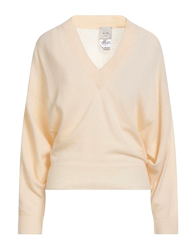 ALYSI Jumper Cream 55% Merino Wool, 45% Cashmere