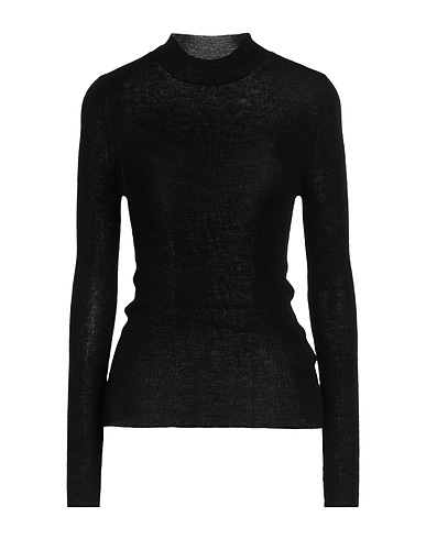 GRIFONI Polo neck Black 100% Virgin Wool