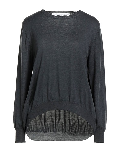 SHIRTAPORTER Jumper Charcoal 100% Merino Wool