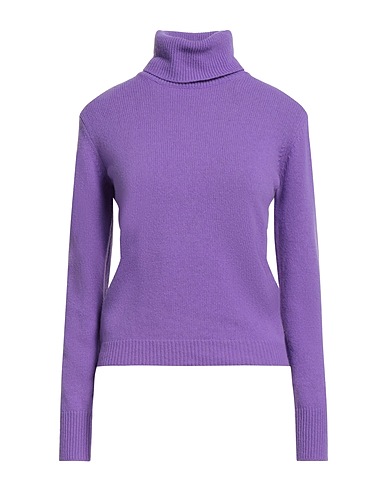 SHIRTAPORTER Turtleneck Purple 100% Wool