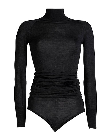 ALAÏA TOPS & TEES Charcoal 100% Wool