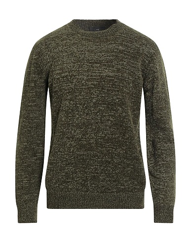 LIU •JO MAN Jumper Military green 50% Acrylic, 40% Polyester, 10% Polyamide