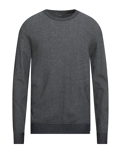 LIU •JO MAN Jumper Charcoal 35% Viscose, 35% Acrylic, 30% Polyamide