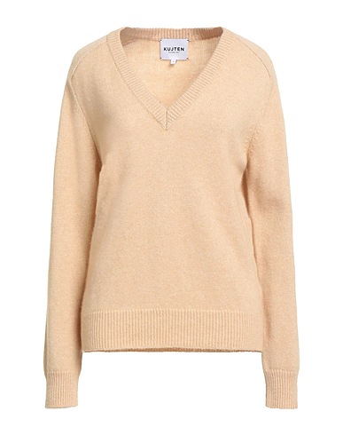 KUJTEN Cashmere jumper Beige 100% Cashmere