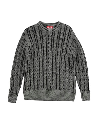DIESEL Jumper Grey 100% Cotton