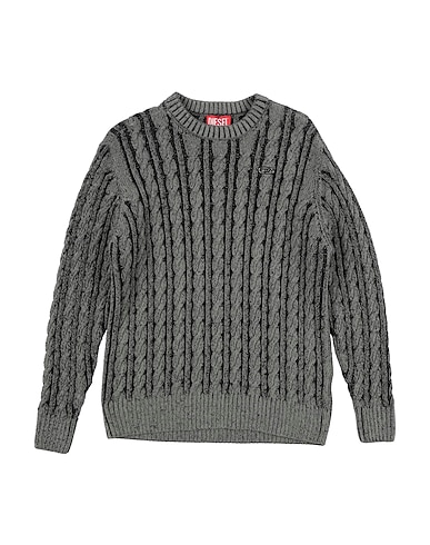 DIESEL Pullover GRIGIO 100% Coton