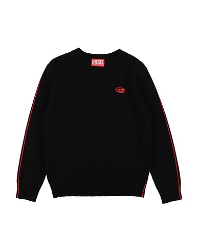 DIESEL Jumper Black 48% Nylon, 27% Rayon, 20% Wool, 5% Cashmere