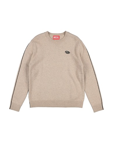 DIESEL プルオーバー ベージュ ナイロン 48% / レーヨン 27% / ウール 20% / カシミヤ 5%
