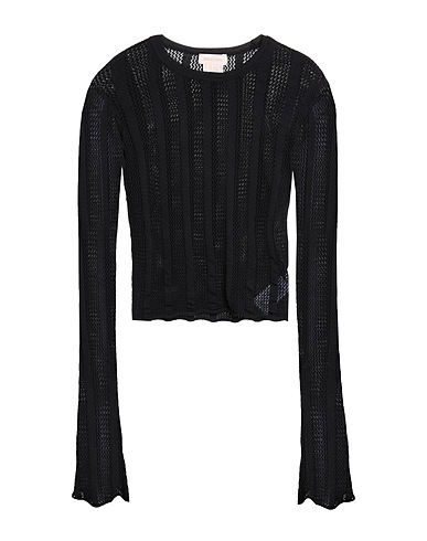 BRIXTON プルオーバー ブラック レーヨン 65% / ナイロン 35%