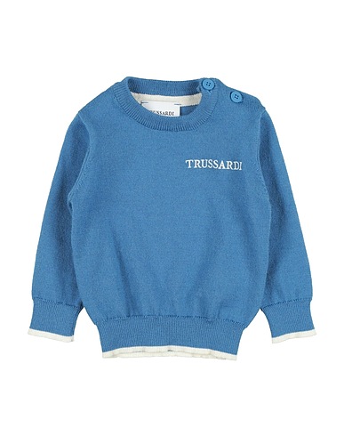 TRUSSARDI JUNIOR Pullover Avio 50% Lana Merino, 50% Acrilico