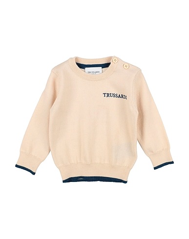 TRUSSARDI JUNIOR Jumper Beige 50% Merino Wool, 50% Acrylic