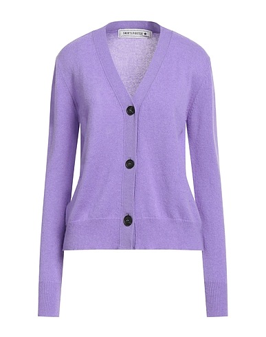 SHIRTAPORTER Cardigan Lilac 100% Cashmere