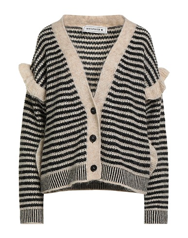 SHIRTAPORTER Cardigan Beige 40% Acrylic, 30% Nylon, 30% Mohair wool