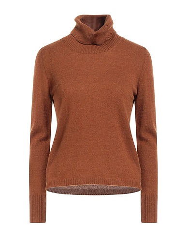 SHIRTAPORTER Kaschmirpullover  Lederfarben 100% Kaschmir
