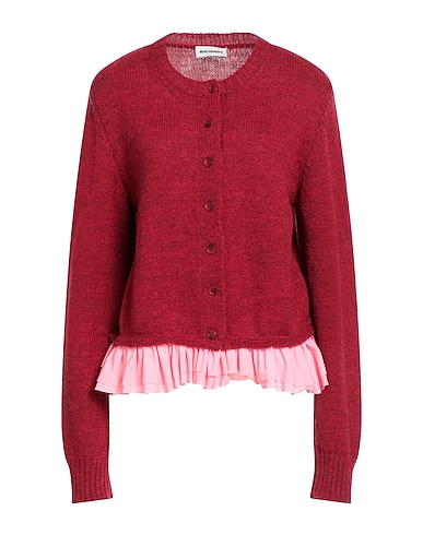 MOLLY GODDARD Cardigan Brick 100% Lambswool