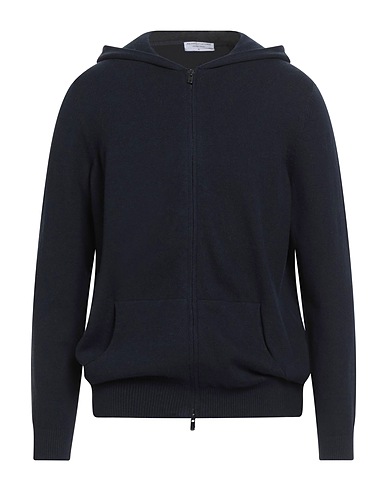 MAJESTIC FILATURES Cardigan Midnight blue 81% Organic cotton, 15% Elastane, 4% Cashmere