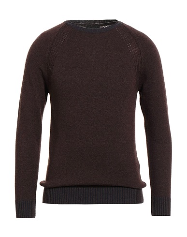 OUT/FIT Pullover Testa di moro 40% Viscosa, 30% Poliammide, 25% Lana, 5% Cachemire