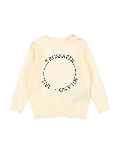 TRUSSARDI JUNIOR Jumper Beige 50% Viscose, 28% Polyester, 22% Nylon
