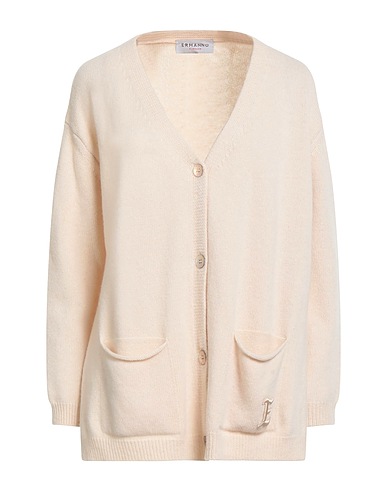 ERMANNO FIRENZE Cardigan Beige 88% Wool, 12% Cashmere